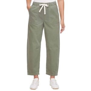 Gap Olive Green Pull On Barrel Leg Pants Sz XL